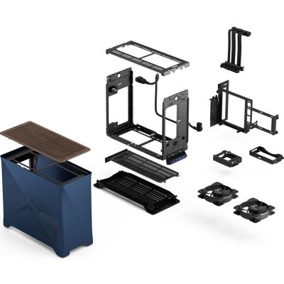 20. Fractal Design Era 2 Mini Tower Blau