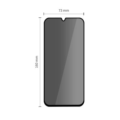 2. Tech-Protect Glass Spy+ 2er-Pack Sichtschutzglas für Samsung Galaxy A16 4G / 5G / A26 5G / A17 4G / 5G