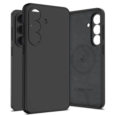 8. Tech-Protect Silikon-MagSafe-Hülle für Samsung Galaxy S26+ - Schwarz