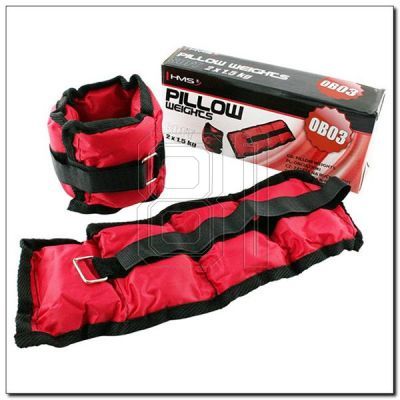 2. HMS Gewichte rot OB03 2 x 1,5 kg