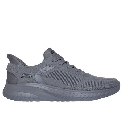 3. Skechers Herren BOBS SQUAD CHAOS SOLID STEP 118312 DKGY Sportschuhe