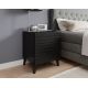 3. NOVA Nachttisch 44x40x52 schwarz matt