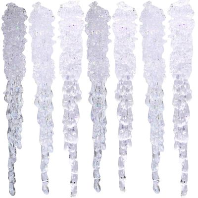 3. SICHERER KUNSTSTOFFKUGELMATRIX ICICULAR Höhe: 21 CM 7PCS MICA