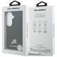 8. Karl Lagerfeld Saffiano KC Metal Logo MagSafe Hülle für Samsung Galaxy S26 Schwarz
