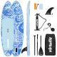 3. VIRTUFIT SUP BOARD SPLASH 225 MIT ZUBEHÖR WAVE BLUE