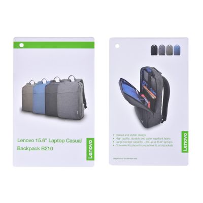 12. Lenovo 15,6" Laptop-Rucksack B210, Grün