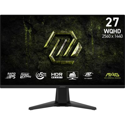 3. MSI MAG 275QF E20 Computermonitor 68,6 cm (27") 2560 x 1440 px Wide Quad HD LCD Schwarz