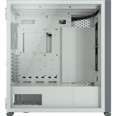 3. Corsair | PC-Gehäuse mit Seitenwänden aus gehärtetem Glas | 7000D Luftzirkulation | Weiß | Full-Tower | Netzteil inklusive | ATX-Format
