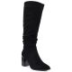 Damenstiefel mit Blockabsatz, schwarz, Jezzi MR2623-7
