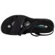 3. Skechers Reggae Slim - Summer Heat Sandalen 163116-BBK Schwarz Größe 35