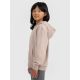 6. Mädchen-Sweatjacke mit Kapuze 4F 4FJRAW25TSWSF2466-83S