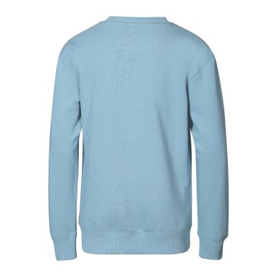 4. Kinder-Sweatshirt mit Rundhalsausschnitt (Blau)