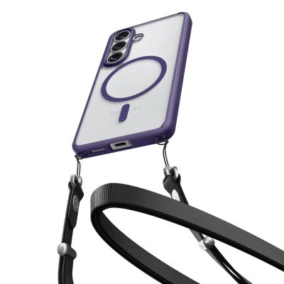 14. Spigen Ultra Hybrid Mag MagSafe Hülle für Samsung Galaxy S26+ - Transparentes Marineblau