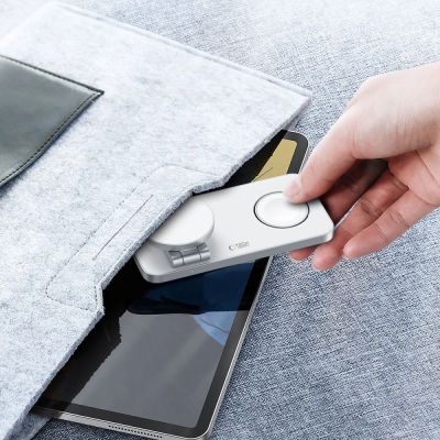 7. Tech-Protect QI15W-A47 MagSafe 3in1 Induktives Ladegerät + USB-C Kabel - Weiß