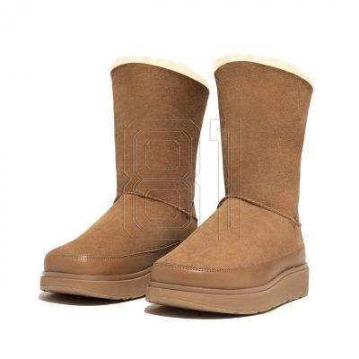 3. FitFlop GEN-FF Kurze doppelseitige Lammfellstiefel W GO9-A69