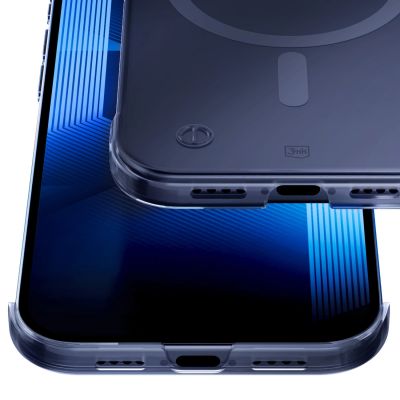 4. 3mk Just20g MagCase für iPhone 16 Pro Max – Transparent