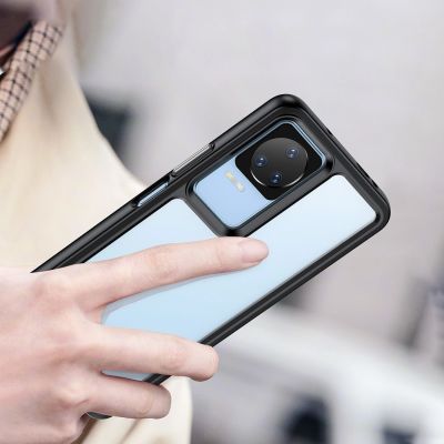 9. Weltraumhülle für Xiaomi Poco F4 5G Hülle mit flexiblem Rahmen blau