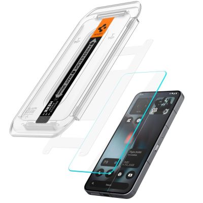 6. Spigen Glas.TR EZ Fit Panzerglas 2er-Pack für Nothing Phone 3 - Transparent