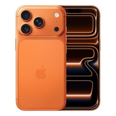 2. Apple iPhone 17 Pro, 16 cm (6,3 Zoll), Dual-SIM, iOS 26, 5G, USB Typ-C, 1 TB, Orange