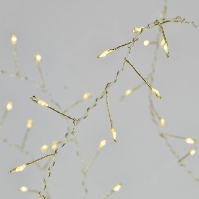 3. DEKORATIVER BAUM 240 LED 180 CM WEISS