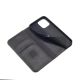 14. Magnet Fancy Case Hülle für iPhone 14 Flip Cover Wallet Ständer schwarz