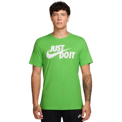 Nike „Just Do It“ Swoosh Herren-T-Shirt Grün AR5006 308