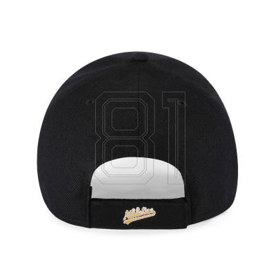 2. 47 Brand Oakland Athletics Erhabene B-Kappe-MVP18WBV-BKG