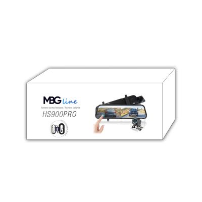 9. MBG LINE HS900 PRO Sony Spiegel-Videorekorder + Parkadapter