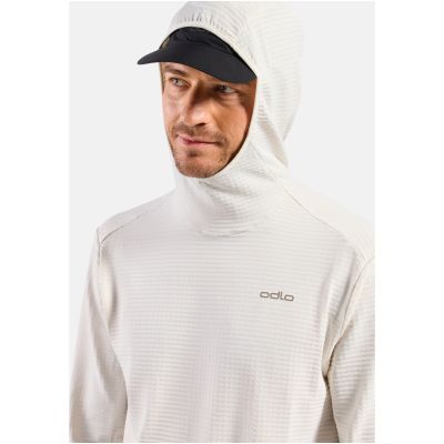 5. Herren-Hoodie Odlo ESSENTIAL THERMAL Mid layer hoody, beige