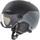 UVEX Wanted Visor pro V Skihelm, schwarz matt