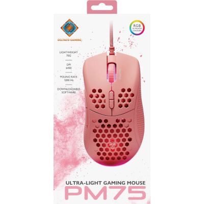 3. Deltaco Gaming GAM-108-P USB-Tastatur Pink