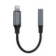 4. Wozinsky WALJ-01 Lightning Adapter - 3,5-mm-Minibuchse - Schwarz