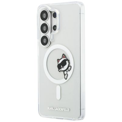 2. Karl Lagerfeld IML Peekaboo Choupette MagSafe Hülle für Samsung Galaxy S26 Ultra - transparent
