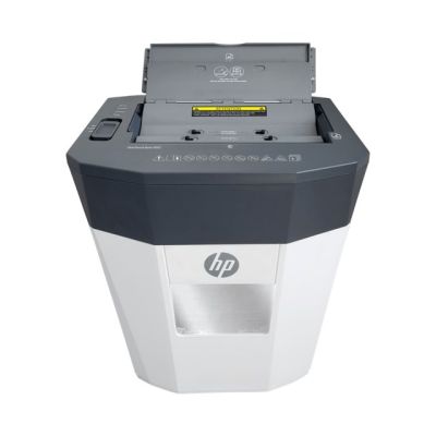 4. HP OneShred Auto 80CC Aktenvernichter HPN281780CCOF-05 Kreuzschnitt 68dB 22cm Weiß