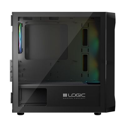 12. LOGIC HOUSING PORTOS ARGB MINI USB 3.0 SCHWARZ