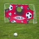6. Goal with net and aiming panel Nils BR240P 2in1 240x150cm 10-10-821