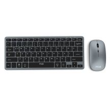Inca IBK-572BT Tastatur und Maus inklusive Funkfernbedienung + Bluetooth, Schwarz