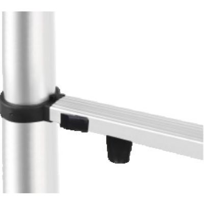 7. VOREL Aluminium-Teleskopleiter 3,8 m 13 Stufen