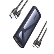 Ugreen CM400 90264 Caddy für M.2 SSD mit USB-C 3.2-Anschluss – Grau