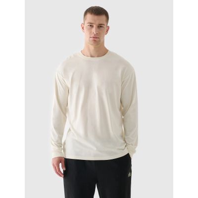 Oversize-Langarmshirt für Herren mit Print 4F 4FRAW24TLONM507-83S