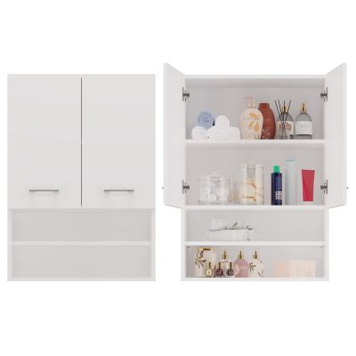 Waschmaschinenschrank POLA MINI DK 64x30xH90 weiß