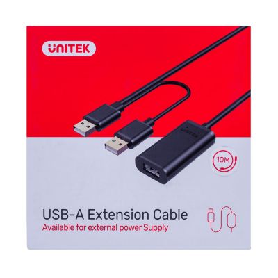 7. UNITEK USB 2.0 SIGNALVERSTÄRKER, 10M, PREMIUM