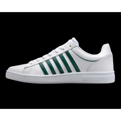 5. K-Swiss Herren Sneaker COURT WINSTON WHITE/POSY GREEN-M (06154-942-M)