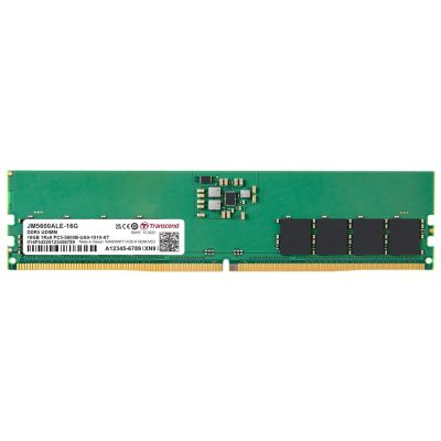 Transcend JetRam JM5600ALE-16G 16GB Speichermodul 1 x 16GB DDR5 288-Pin DIMM ECC-Korrektur