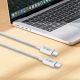5. Tech-Protect Ultraboost Lite USB-C PD60W/3A Kabel 100 cm – grau