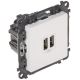 Ladebuchse LE-753112 Valena Life 2 USB-Anschlüsse 2,4 A/5 V Legrand