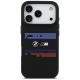 3. BMW M Silikonhülle mit horizontaler Linie und MagSafe-Funktion für iPhone 17 Pro – Schwarz