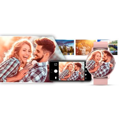 13. GIEWONT Pink GW120-1 Smartwatch