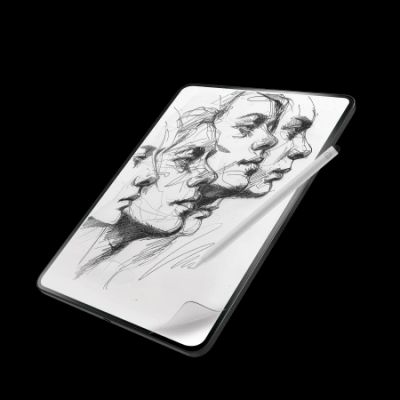 2. ZAGG InvisibleShield Fusion Canvas antibakterielle Schutzfolie im Papierimitat für iPad Pro 11" 2024