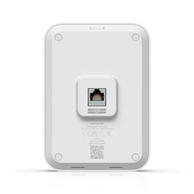 23. Access Point Wi-Fi 7 Ubiquiti UniFi U7 In-IW 2,4 GHz (2 x 2)/5 GHz (2 x 2) PoE+/PoE 1x2,5G (U7-IW-EU)
